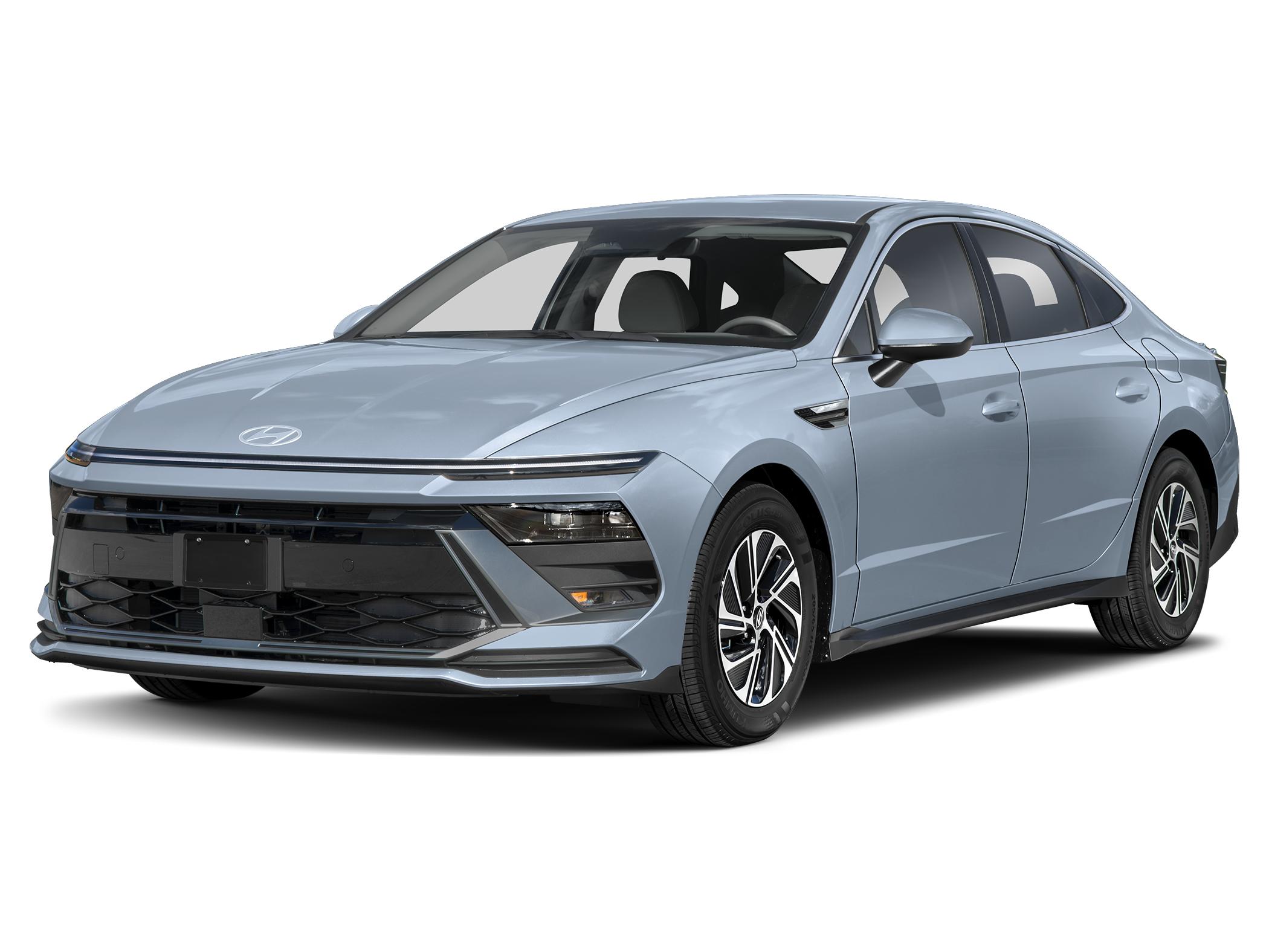 2026 Hyundai Sonata Blue — front three-quarter view