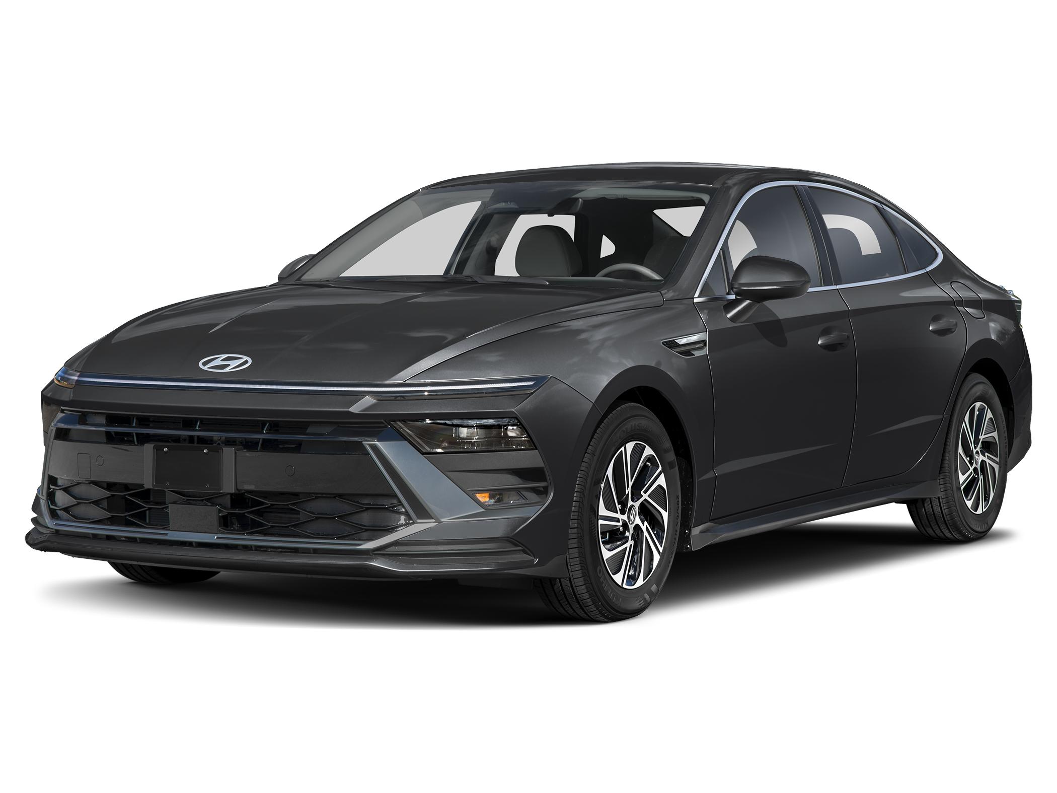 2026 Hyundai Sonata Blue — front three-quarter view