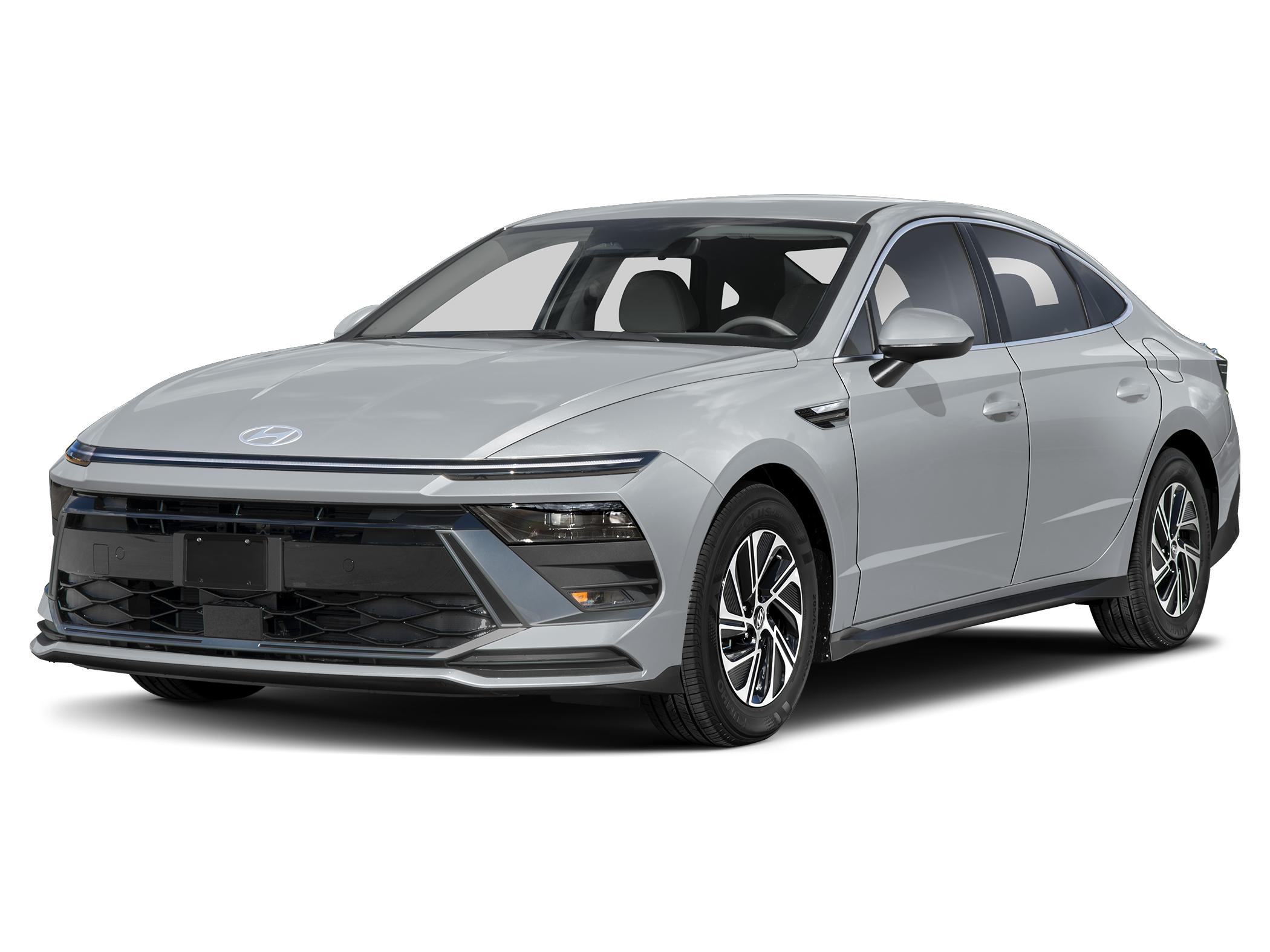 2026 Hyundai Sonata Blue — front three-quarter view